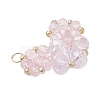 Glass Pendantns PALLOY-MZ01145-03-3