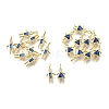 Brass Micro Pave Cubic Zirconia Pendants KK-D339-02G-09-2