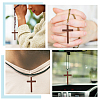 6Pcs Wooden Cross Wall Decoration AJEW-GO0002-23C-6