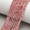 Natural Rhodonite Beads Strands G-P553-G06-01-5