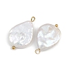 Natural Freshwater Pearl Keshi Pearl Pendants STAS-D378-06A-G-2