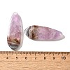 Natural Amethyst Lace Agate Pendants G-A244-07E-3