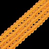 Transparent Glass Beads Strands EGLA-A034-T2mm-MD05-2