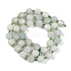 Natural Myanmar Jade Beads Strands G-O201B-120F-4