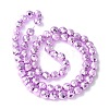 Electroplated Synthetic Non-magnetic Hematite Beads Strands G-B132-B01-01I-4