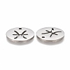 Tarnish Resistant 201 Stainless Steel Pendants STAS-Z001-B-11P-2