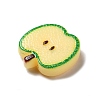 Opaque Resin Fruit & Vegetable Adhesive Back Cartoon Stickers RESI-K019-46-4