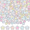 200Pcs Transparent Acrylic Beads OACR-PA0001-93-7