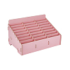 24-Grid Wooden Cell Phone Storage Box AJEW-WH0348-179-8