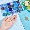 348G 24 Colors Glass Seed Beads SEED-PH0002-71-3