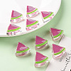 Transparent Enamel Acrylic Beads TACR-S155-001I-6