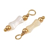 Natural Freshwater Shell Pendants SH-CBA5EEC-13G-2