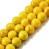 Natural Striped Stone Beads Strands G-D315-A01-04-6mm-2