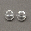 Transparent Acrylic European Beads MACR-Q156-02A-1