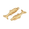 304 Stainless Steel Pendants STAS-A132-06B-G-2