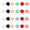 Fashewelry 30Pcs 6 Colors Handmade Polymer Clay Beads CLAY-FW0001-04-2