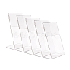 Acrylic Sign Holder Stand ODIS-WH0005-10-1