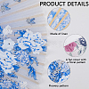 1Pc Bamboo & Silk Folding Fan AJEW-CN0003-91B-5