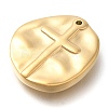 304 Stainless Steel Pendants STAS-P369-07G-2
