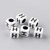 Opaque Acrylic Beads SACR-Q188-02H-1