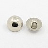 1-Hole Plating Acrylic Shank Button X-BUTT-D005-01-2