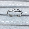 Gothic Alloy Thorns Open Cuff Bangles WG82058-01-5