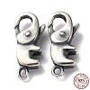 925 Thailand Sterling Silver Lobster Claw Clasps STER-D003-59A-AS-3