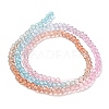 Transparent Painted Glass Beads Strands LS-DGLA-A034-T2mm-A19-5