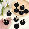 Felt & Paper Cone Jewely Ring Display Stands ODIS-WH20003-11-3