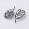 Natural Labradorite Pendants X-G-E442-04S-2