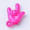 Opaque Acrylic ASL Pendants SACR-S202-23-2