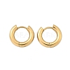 Ion Plating(IP) 304 Stainless Steel Hoop Earrings X-EJEW-F111-14mm-G-2