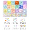 516Pcs 21 Style Acrylic Round Beads DIY-YW0008-09-4
