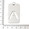 304 Stainless Steel Pendants STAS-M115-01P-A-3