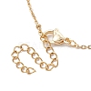 304 Stainless Steel Satellite Chain Bracelet Makings BJEW-JB10587-02-4