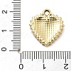 Alloy Rhinestone Pendants FIND-U026-14G-3