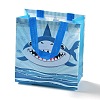 Cartoon Printed Shark Non-Woven Reusable Folding Gift Bags with Handle ABAG-F009-D04-1