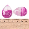 Natural Banded Agate/Striped Agate Pendants G-Z113-04-3