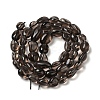 Natural Ice Obsidian Beads Strands X-G-P497-01A-15-4