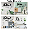 PVC Wall Stickers DIY-WH0228-016-3