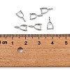 Grade AA Brass Ice Pick Pinch Bails for Pendant Making X-KK-M008-b-07P-NR-3