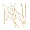 Brass Ball Head Pins KK-G331-10-0.8x50-1