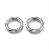 Tarnish Resistant 304 Stainless Steel Linking Rings STAS-H120-10P-A-1