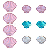 10 Pcs 3 Colors Computerized Embroidery Cloth Iron on/Sew on Patches PATC-FG0003-23-1