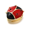 Brass Enamel Watch Band Charms KK-Z125-16B-G-2