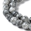 Drawbench & Baking Paint Glass Beads Strands GLAA-S176-01-3