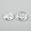 Transparent Glass Cabochons X-GGLA-R026-12mm-2