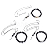 Pendant Necklaces and Stretch Bracelets Sets SJEW-JS01071-1