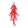 Glass Seed Beaded Pendants PALLOY-MZ01230-04-1