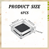 Acrylic Loose Diamond Packaging Boxes with Magnetic CON-WH0105-14B-2